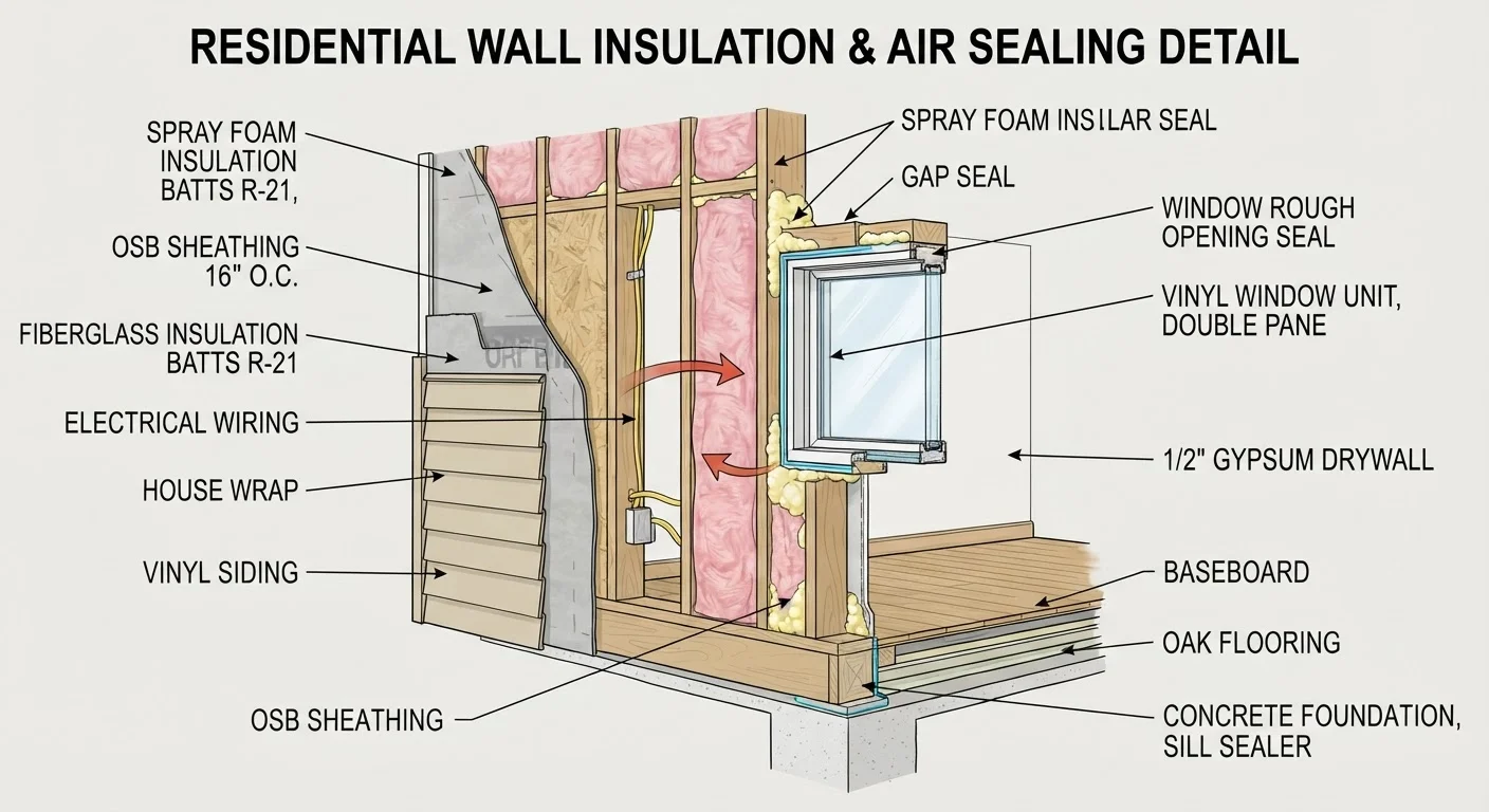 Air Sealing vs. Insulation: Which Energy Upgrade Delivers More Impact?
