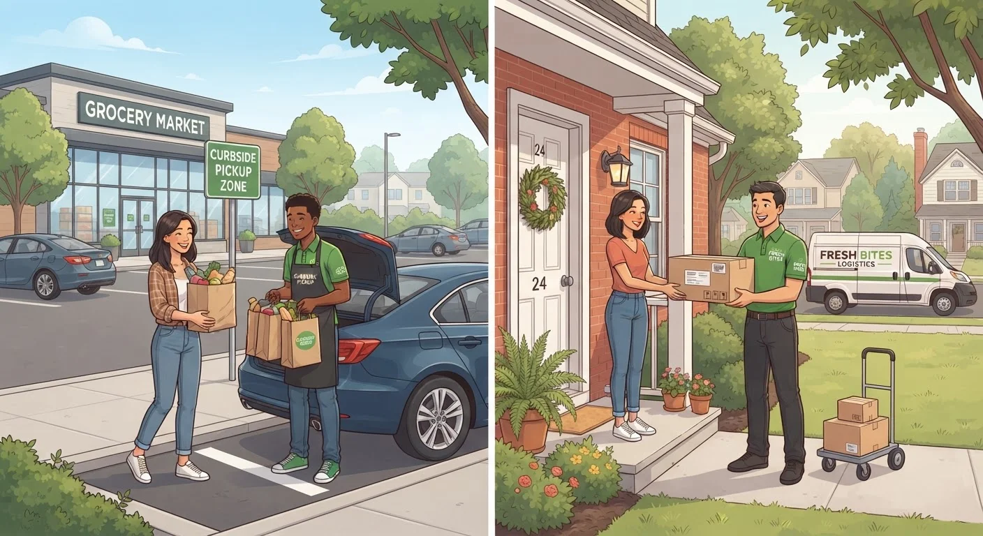 Curbside Pickup vs Home Delivery: Choosing the Option That Saves You More
