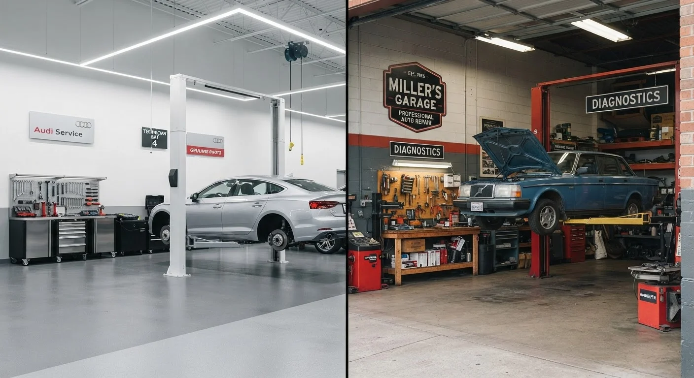 Dealer Service Centre vs. Independent Mechanic