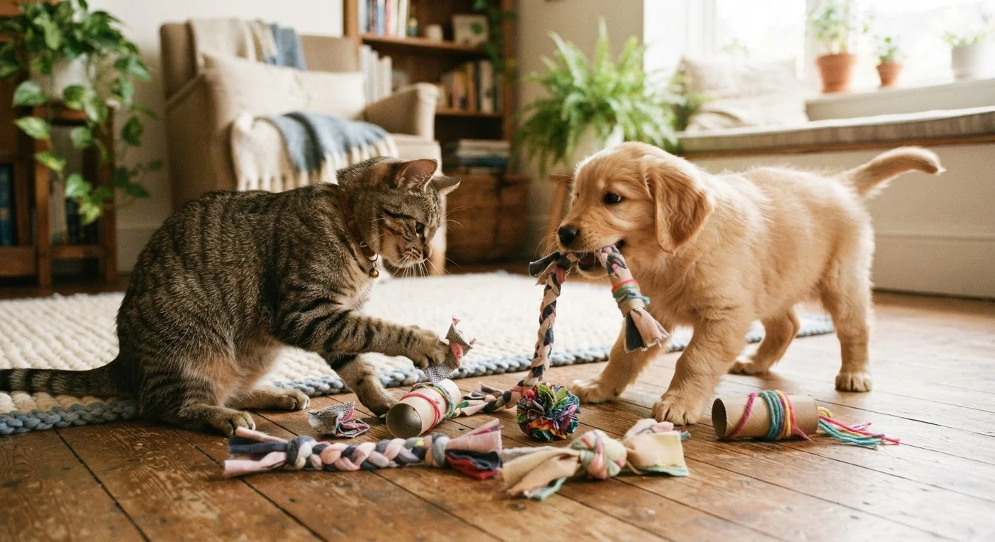 Homemade Pet Toys That Actually Hold a Dog or Cat's Attention