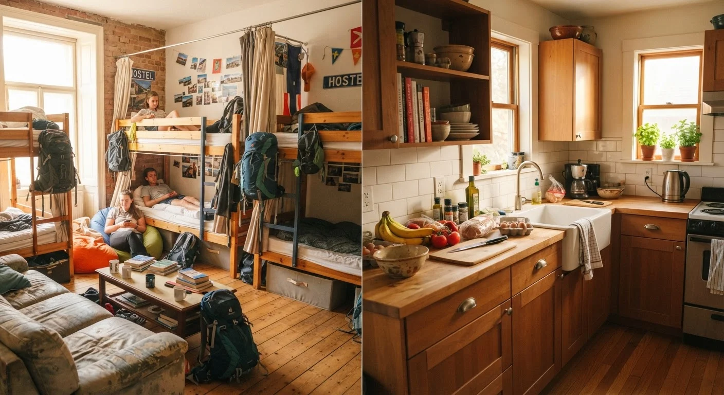 Hostel vs. Vacation Rental: Which Saves You More on a Long Trip?