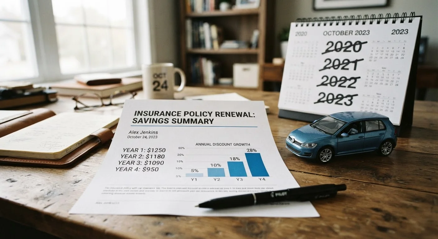 How No-Claims Discounts Accumulate — and How Quickly They Can Disappear