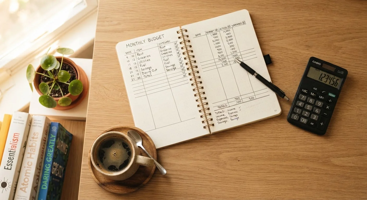 Monthly Budget Reset Checklist