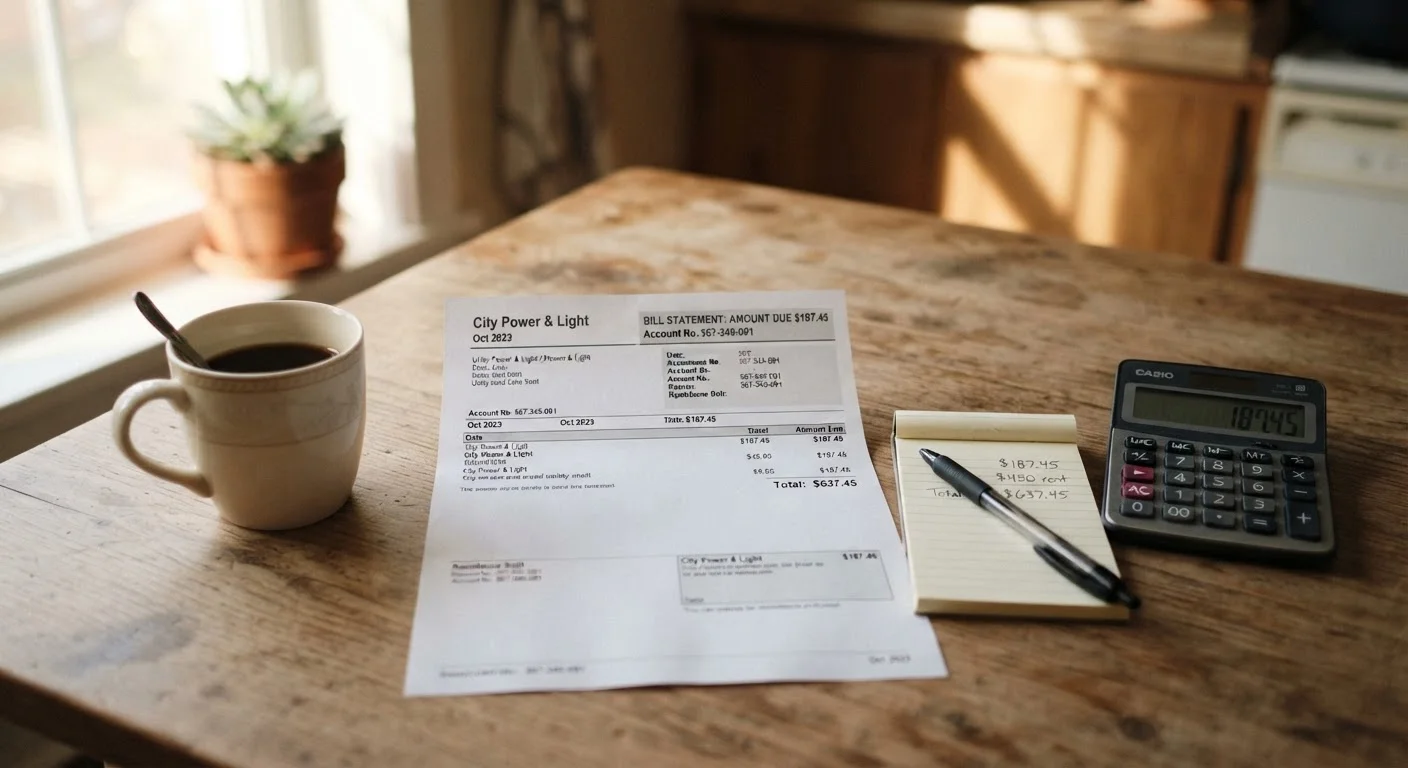 Reading Your Utility Bill: The Numbers That Tell You Where Energy Is Being Wasted