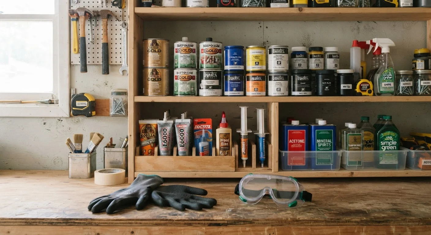 Safe Handling of Common DIY Materials: Paint, Adhesives, and Solvents