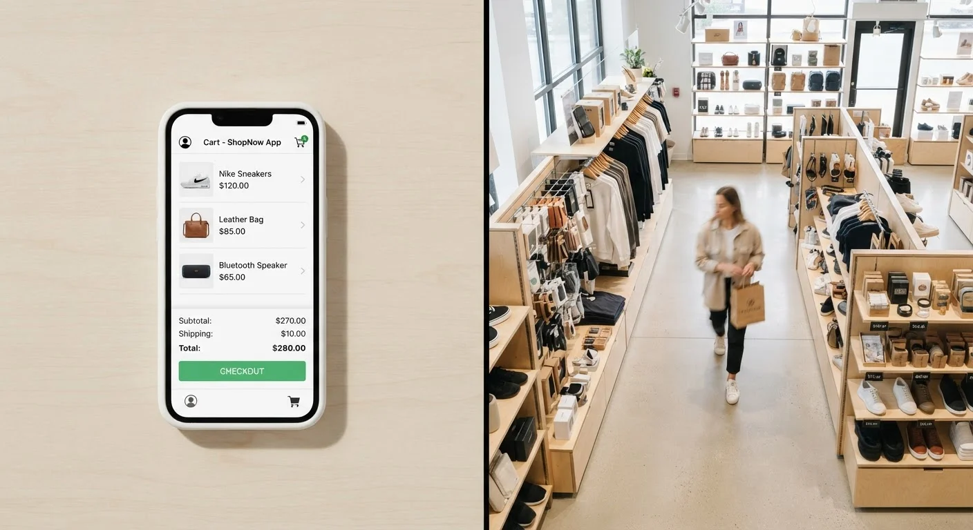 Shopping Channels Side by Side: Weighing Convenience, Cost, and Control