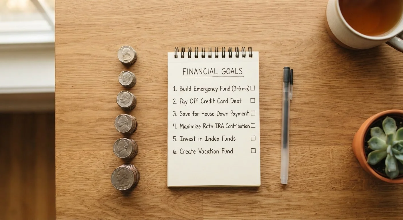 Short-Term Savings Goals: A Framework for Prioritising What Comes First