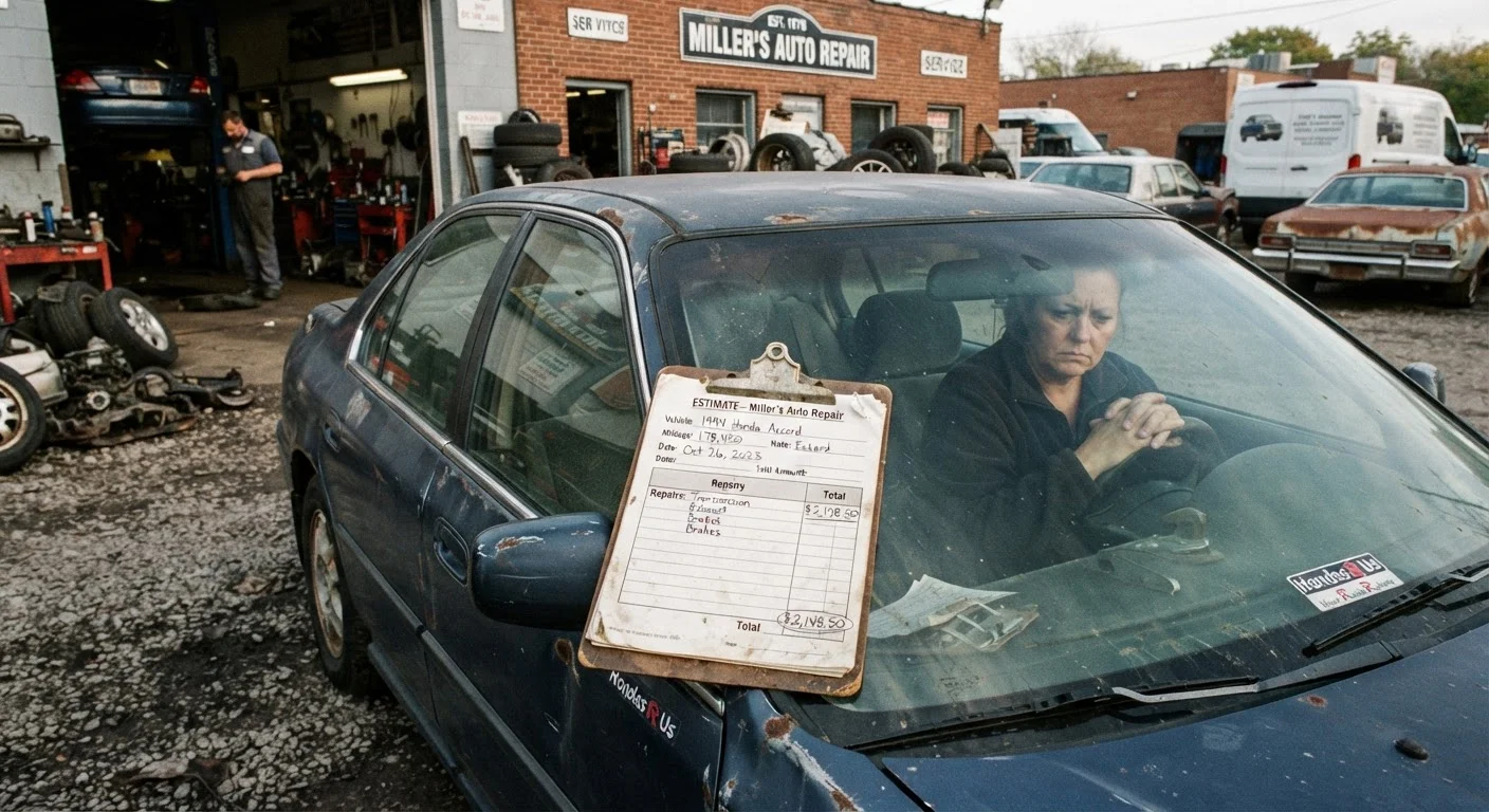 When a Repair Bill Exceeds the Car's Value: Thinking It Through