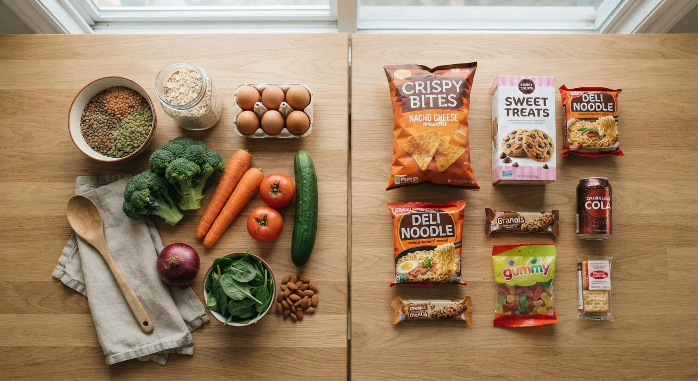Whole Foods vs. Processed Foods: Understanding the Real Cost-Per-Nutrient Gap