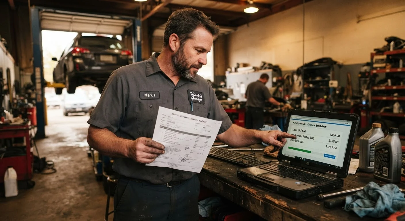 Why Your Mechanic's Quote Looks Nothing Like the Online Estimate